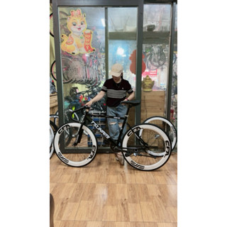 Xe Đạp Thể Thao Fixed Gear và Single Speed Khung Thép (Kèm Dây Strap và Đồ Lắp)