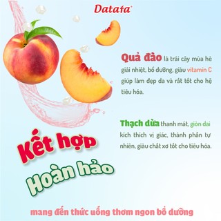 Nước Đào Thạch Dừa Datafa Giải Khát - 1 Chai 500ml