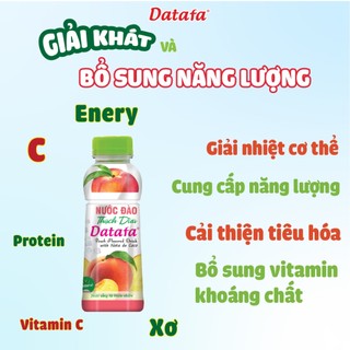 Nước Đào Thạch Dừa Datafa Giải Khát - 1 Chai 500ml