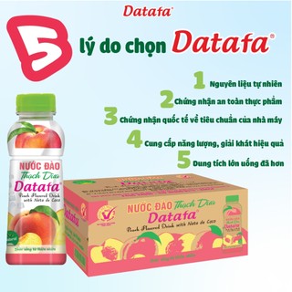 Nước Đào Thạch Dừa Datafa Giải Khát - 1 Chai 500ml