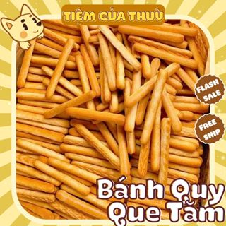500G Bánh Quy Que Tăm, Bánh Quy Đũa Mặn Bơ Sữa, Bánh Quy Que Chấm Sữa đồ ăn vặt, đồ 1k