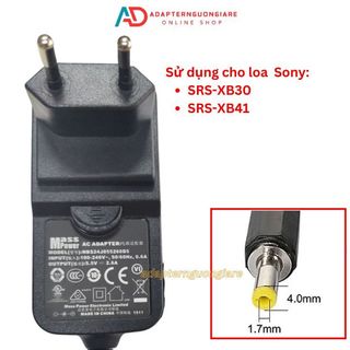 Sạc loa Sony Bluetooth SRS-XB41 5v xịn, sạc loa bluetooth sony XB41