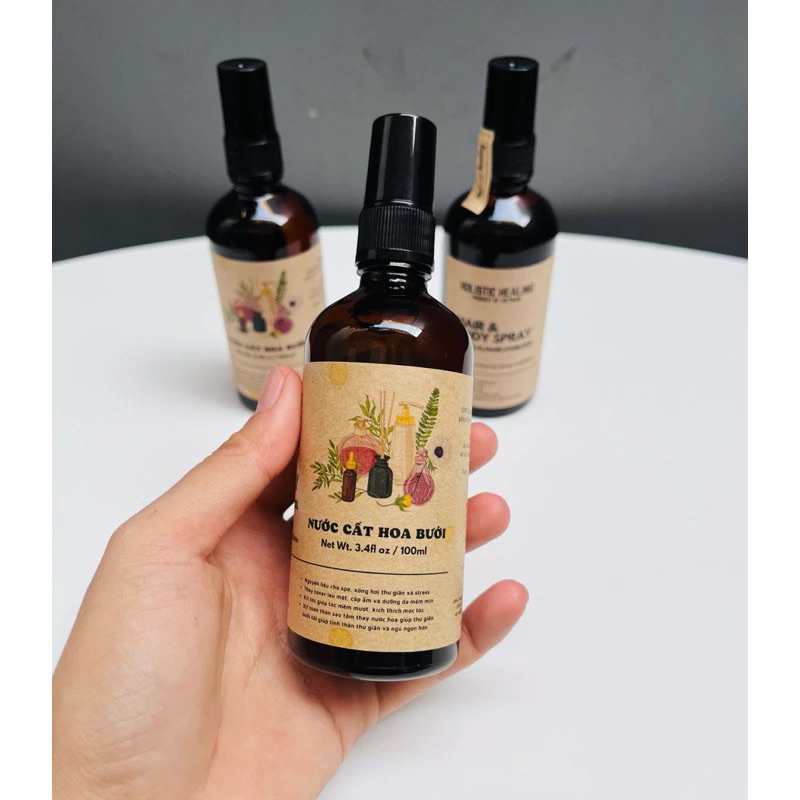 Nước Cất Hoa Bưởi (xịt) 100ml Nguyên Chất
