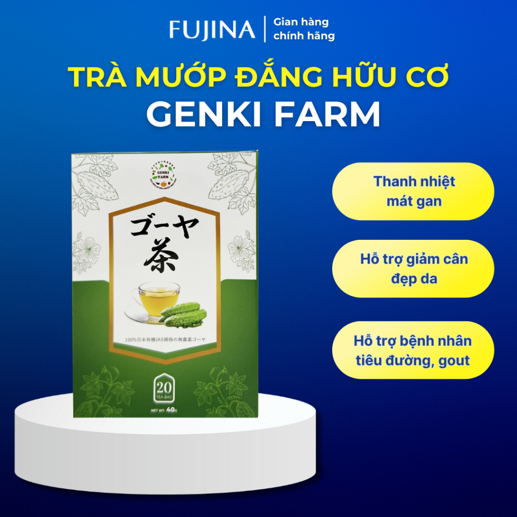 Trà mướp đắng Genki Farm