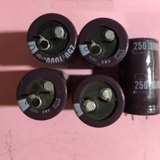 [bộ 5 chiếc]Tụ lọc nguồn 1000uf-250v