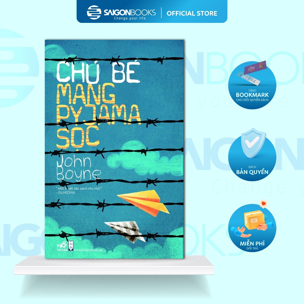 Sách - Chú Bé Mang Pyjama Sọc (Tái Bản)