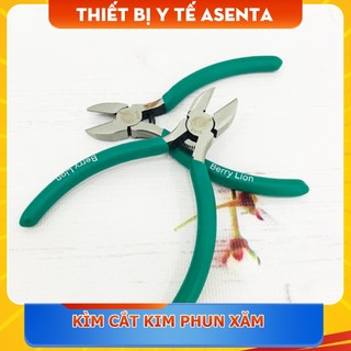 Kìm cắt kim phun xăm -  dùng để cắt kim đã qua sử dụng trong máy phun xăm