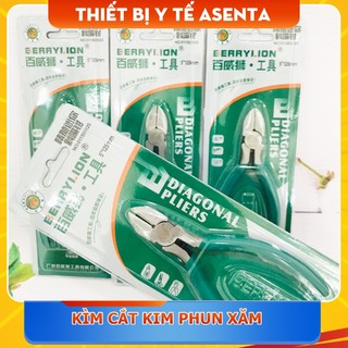 Kìm cắt kim phun xăm -  dùng để cắt kim đã qua sử dụng trong máy phun xăm