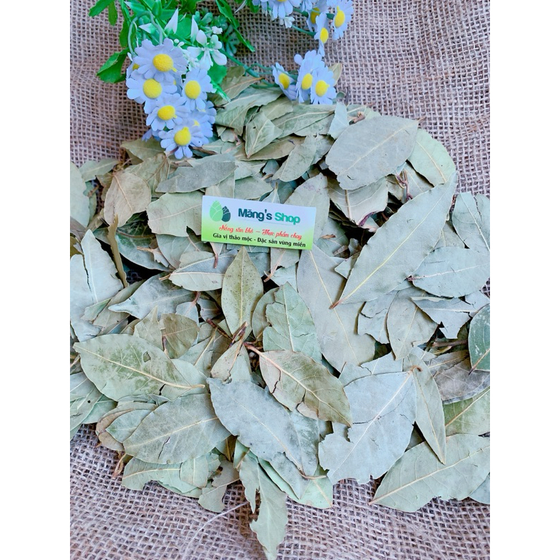 LÁ NGUYỆT QUẾ (LÁ THƠM, BAY LEAF) gói 100g