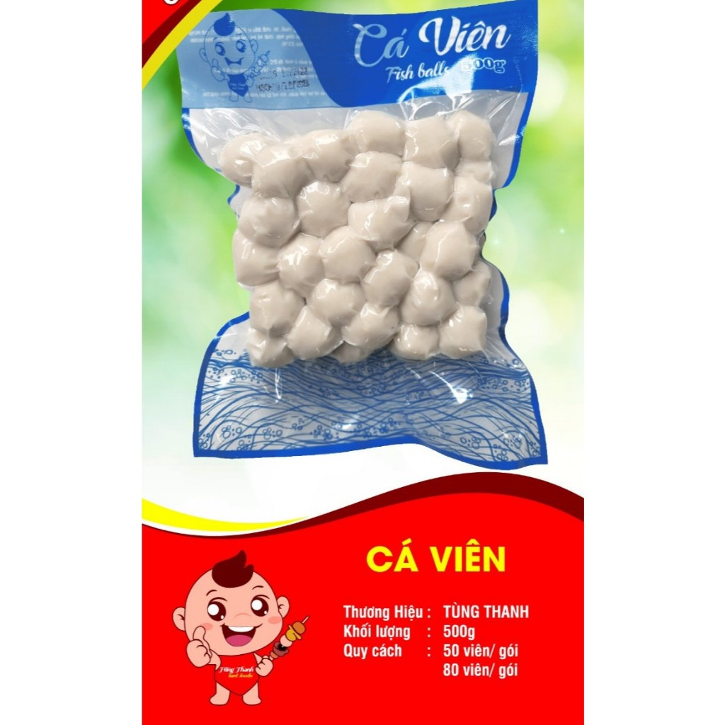 🍀 CÁ VIÊN CHIÊN TT 80V🍀 , Mega 500g