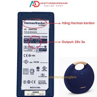 Sạc loa Harman Kardon Go Play 19v 3a - bảo hành 1 năm
