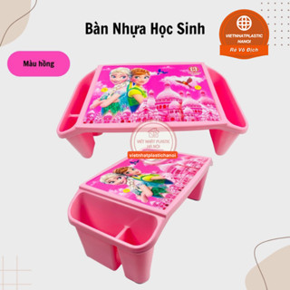 Bàn học cho bé nhựa Việt Nhật có ống cắm bút- 1829