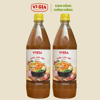 Nước Cốt Phở Heo Vị Gia 1kg, an toàn - thơm ngon - chuẩn vị, bí quyết nấu ăn cho mọi gia đình Việt.