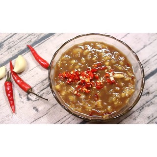 Mắm cá cơm con loại chai_ ăn liền loại 1