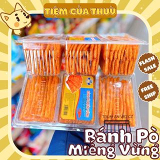  Bánh Pò Miếng Vừng Pò Miếng Xiên Cay Ba Ngăn HÀNG HOT ĐỒ ĂN VẶT  