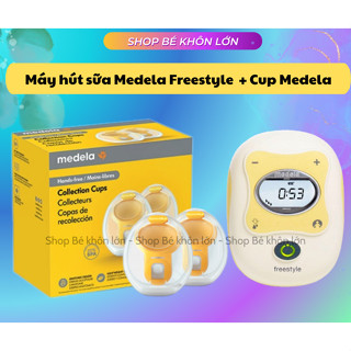 Máy hút sữa Medela Freestyle + Cup Medela Hand Free new hộp