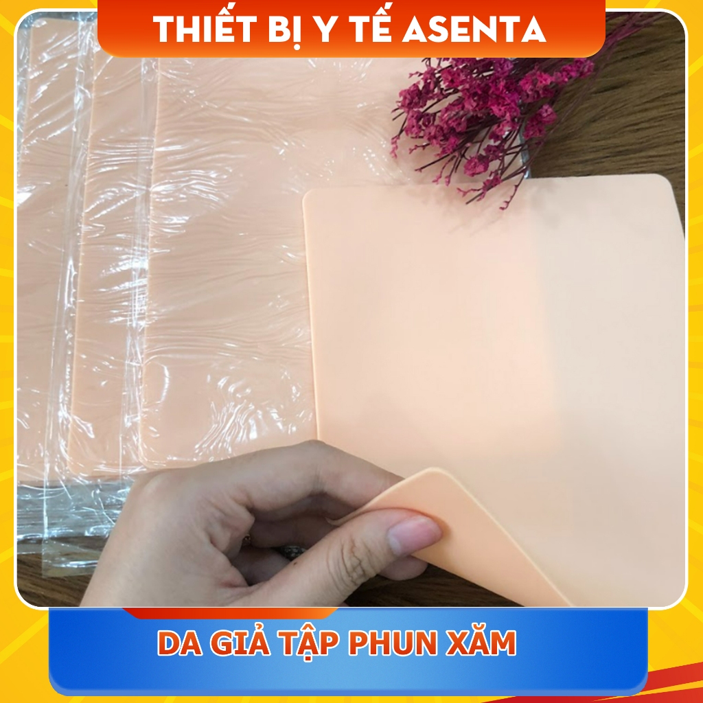 Da giả học phun xăm, da giả tập xăm các loại