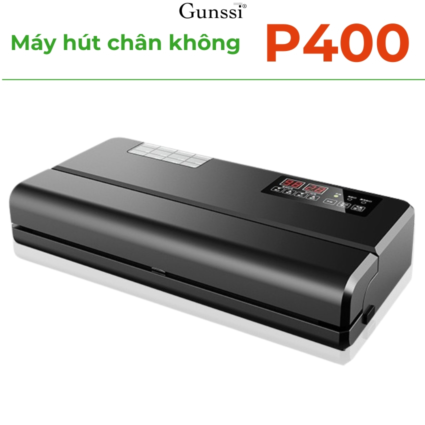Máy Hút Chân Không Thực Phẩm SHINEYE P400 - Không kén Túi, Hút Tự Động Mọi Loại Túi Đóng Gói Tối Đa 