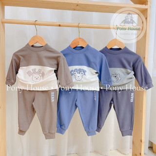  Bộ Quần Áo Nỉ Dài Tay Dokma Dày Dặn Cho Bé Size 6-9M đến 2-3Y Thu Đông 2024 