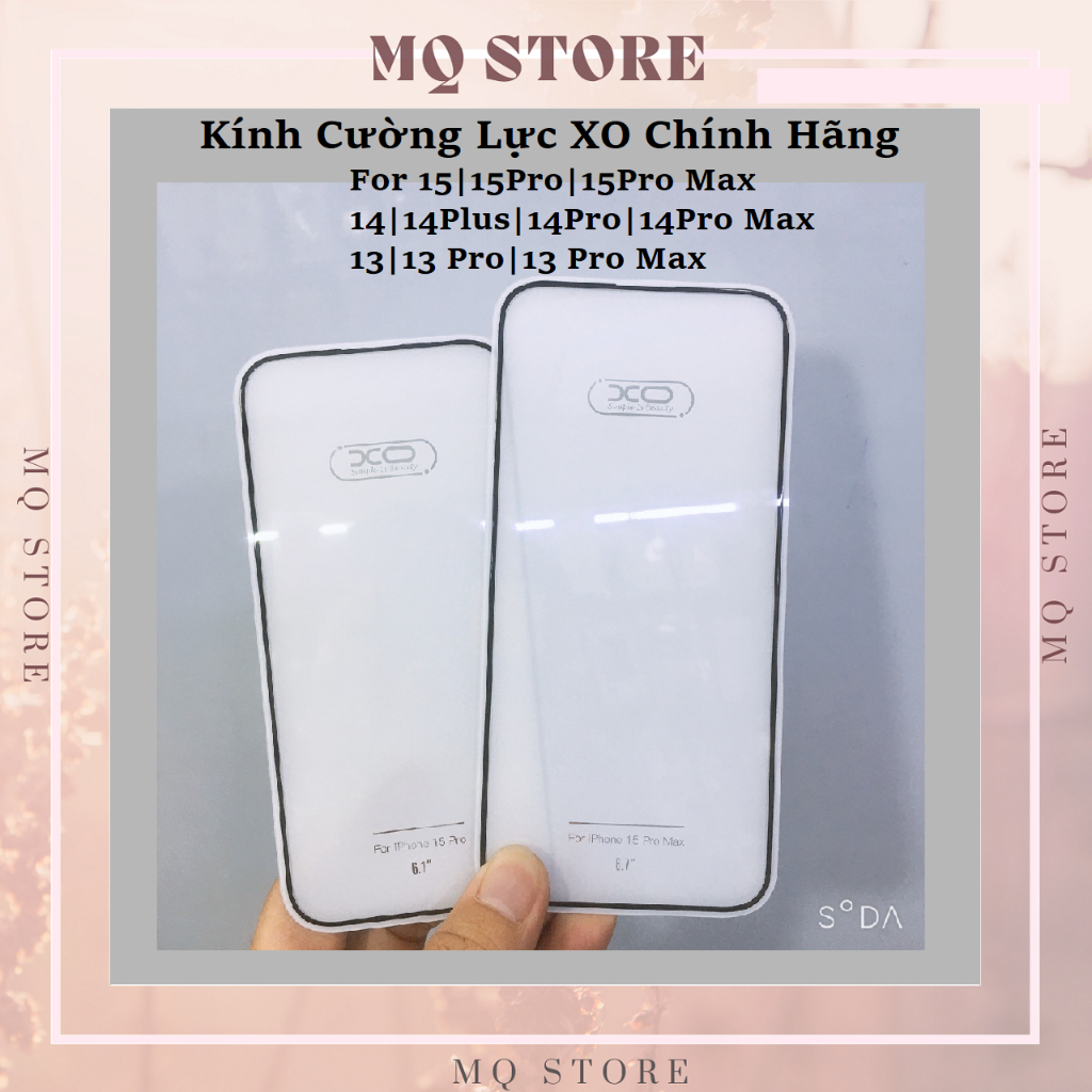 Kính cường lực iPhone 15/15 Pro / 15 Pro Max/14 /14 Pro/ 14 Pro Max/ 13/ 13 Pro/ 13 Pro Max full màn