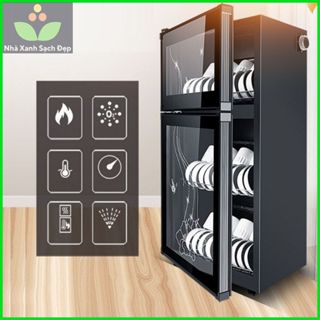 Tủ sấy bát đĩa 50lít khử khuẩn tiệt trùng đa năng - Máy sấy chén bát gia đình