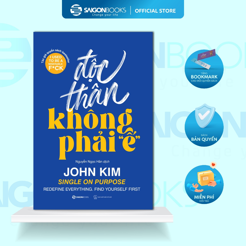 SÁCH - Độc thân không phải "ế" - Tác giả John Kim