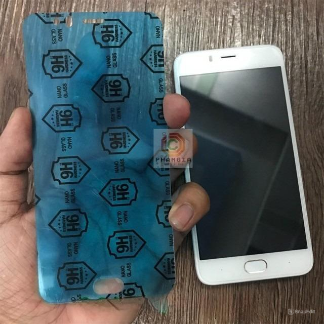 Dán cường lực Sharp pi (nano dẻo) Full màn hình, chuẩn đẹp (có video)