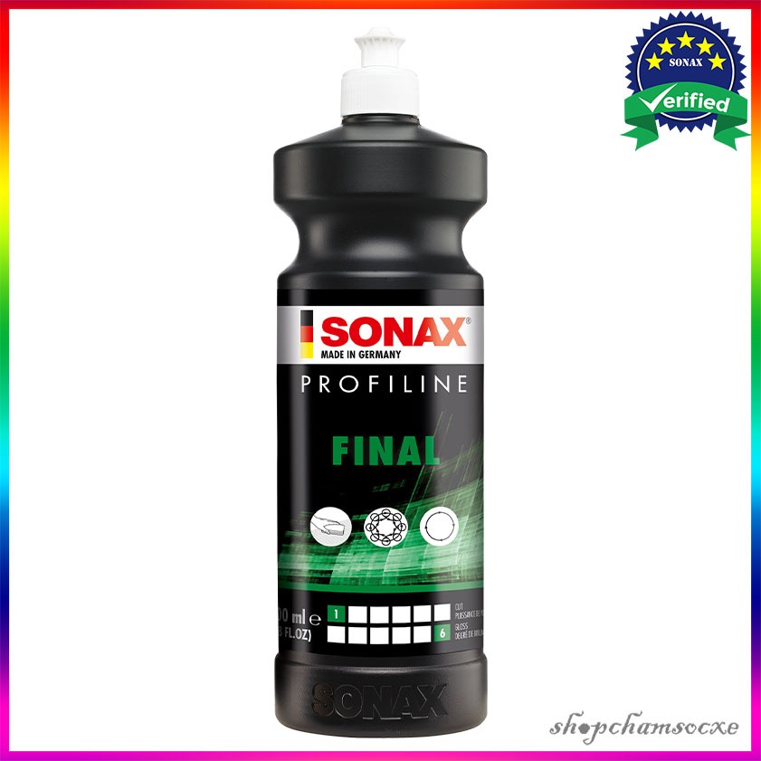 Dung dịch đánh bóng sơn Sonax Profiline Final 1L (bước cuối)