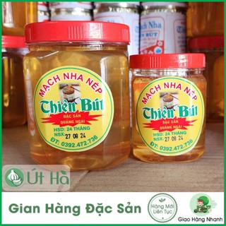  Mạch Nha Nếp Thiên Bút Hủ Nhựa - Đặc Sản Quảng Ngãi Đường Hữu Cơ Hoàn Toàn Tự Nhiên - Út Hà Đặc Sản 