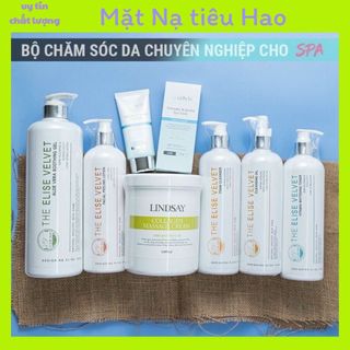 Bộ chăm sóc da lindsay hàn quốc 7 món cam kết sản phẩm chính hãng