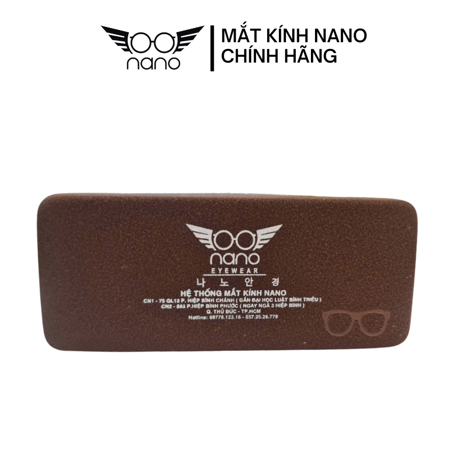 Hộp đựng kính da NANO cao cấp