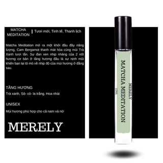 Nước Hoa MERELY Matcha Meditation 10ml