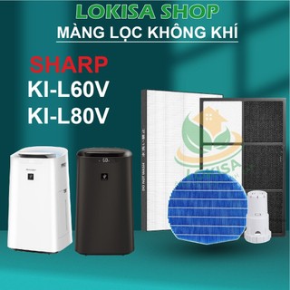 Màng lọc không khí sharp KI-L60V KI-L80V , Màng lọc hepa màng lọc bù ẩm màng lọc than hoạt tính