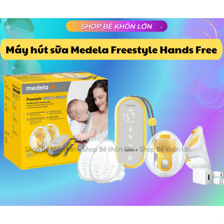 (Tặng bình trữ) Máy hút sữa Medela Freestyle Hands Free Like new  Cup New 100% Bh 10th