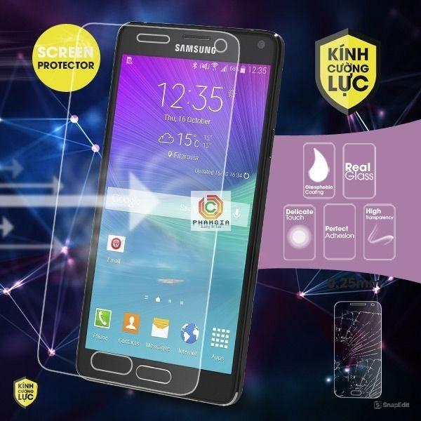 Dán cường lực Samsung galaxy note2/ note3/ note4/ note5 nano dẻo siêu bền siêu đẹp