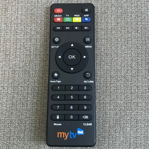 Remote Điều Khiển Đầu BOX Mytivi -MyTV Net Đen ( GIÁ SỈ 35K) Hàng Mới  bh 1 tháng lỗi