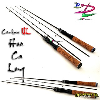 Cần Câu UL Giá Rẻ (HOACALONG), Cần UL Cán Gỗ câu Lure , câu suối, cháp