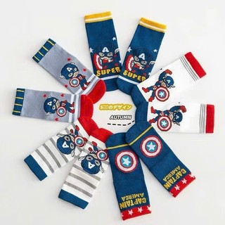 Set 10 Đôi Tất Siêu Nhân Cho Bé ( Màu Đỏ )