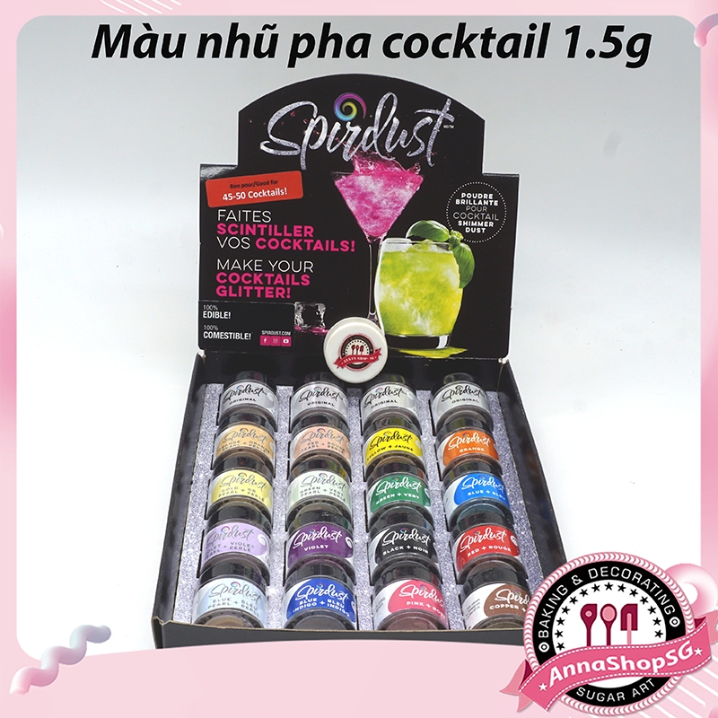 SPIRDUST- MÀU NHŨ PHA COCKTAIL 1.5g
