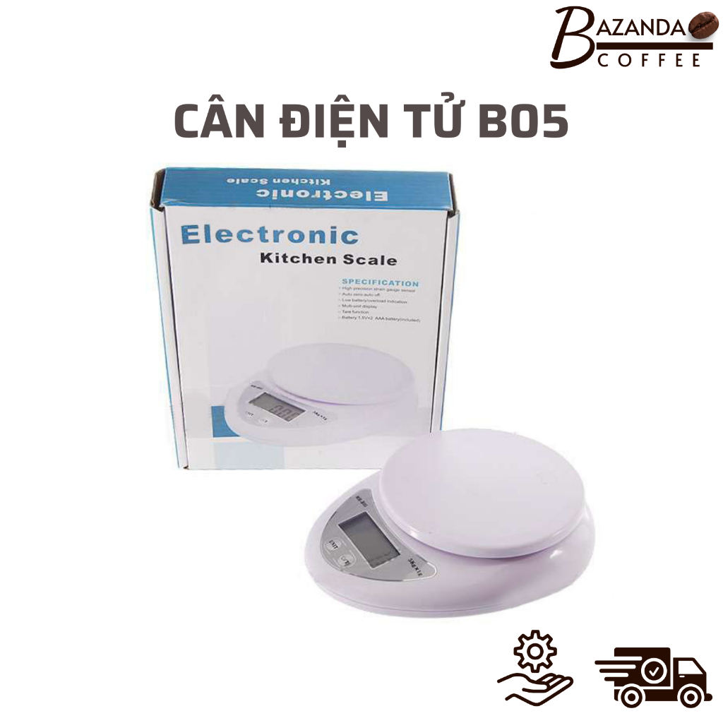 Cân điện tử mini 5kg -cân tiểu ly B05