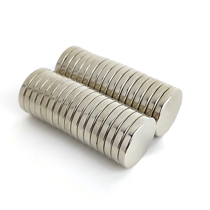 Nam châm viên Nam châm tròn đường kính 15x2/3/4/5/10/15mm loại nam châm đất hiếm