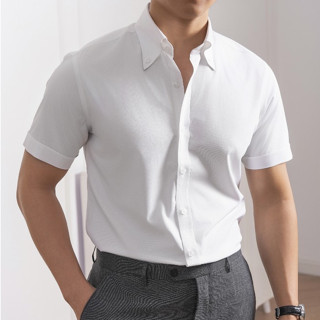 Áo Sơ Mi Cộc Tay Cổ Button Down WEMAN - WMA2406