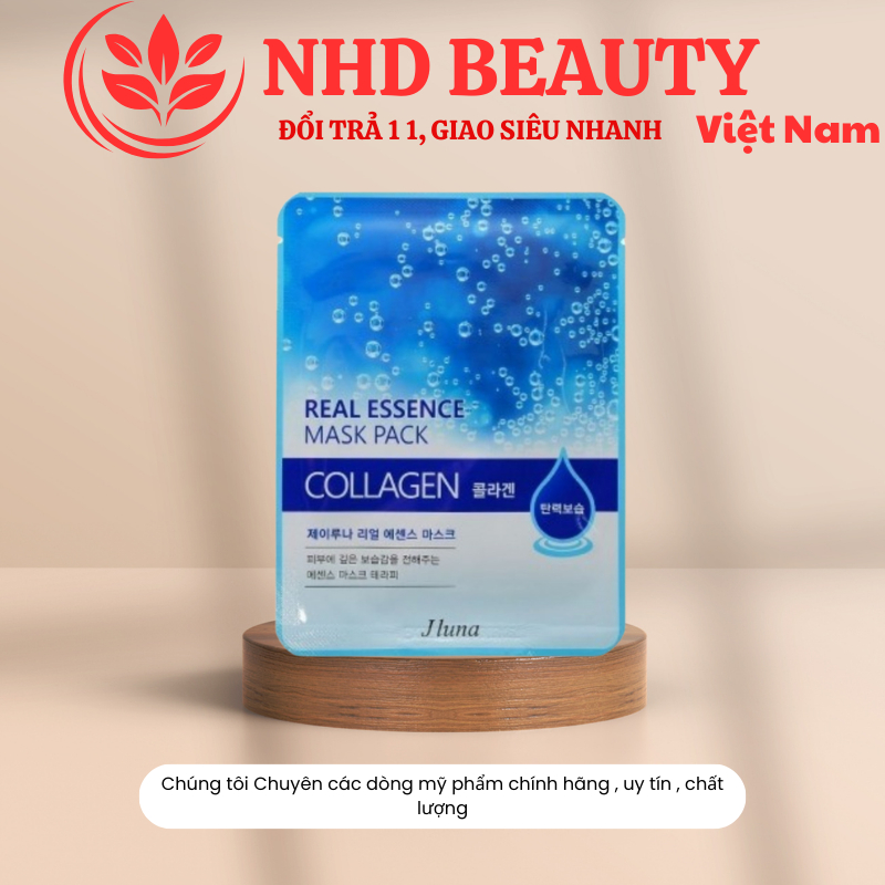 Mặt Nạ Dưỡng Chất Mix Vị Jluna Real Essence Mask Pack Hàn Quốc 20ml