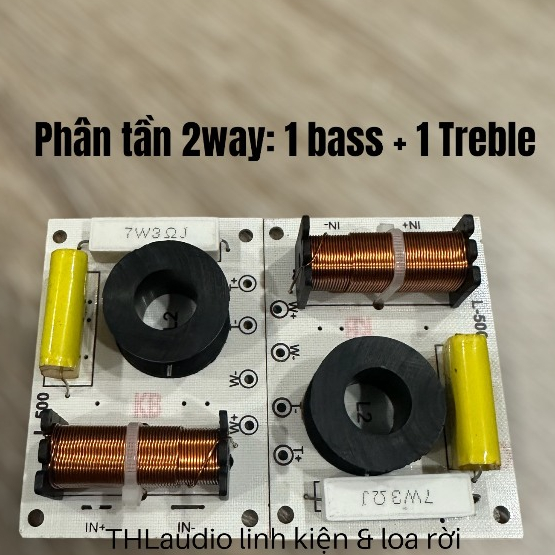 Phần tần loa 2 đường tiếng chuyên cho loa bluetooth