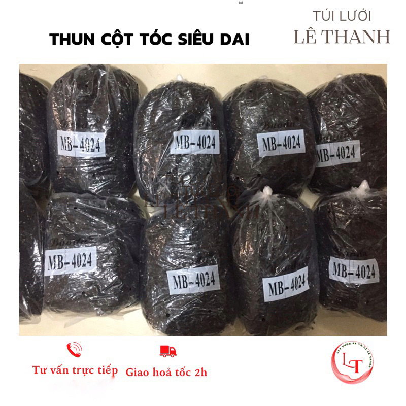 1kg Thun cột tóc, túi thun size TRUNG dành cho mọi lứa tuổi