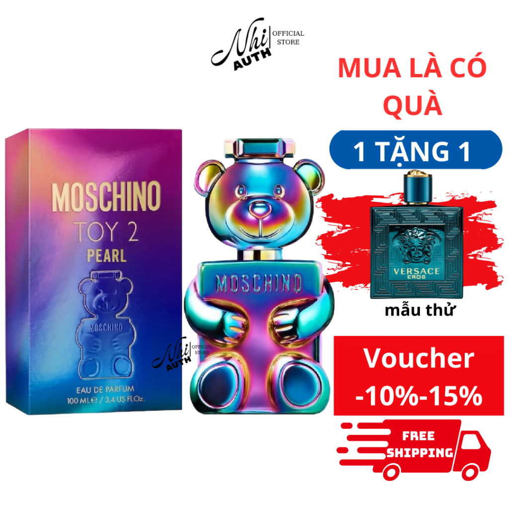 Nước Hoa Unisex Moschino Toy 2 Pearl EDP 100ml chính hãng (nguyên seal)
