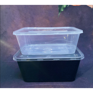 250 hộp 1000ml hình chữ nhật đựng thực phẩm chịu nhiệt