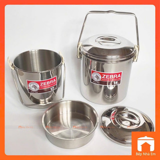 Camen inox 304 auto lock zebra 12cm - 14cm - 151612 - 151614- hàng nhập khẩu thái lan