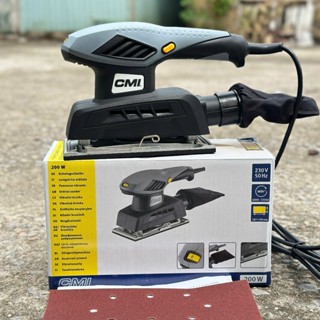 Máy Chà Rung Hình Chữ Nhật CMI Công Suất 200W 6 Cấp Chỉnh Tốc Độ Có Túi Đựng Bụi Hàng Xuất Âu