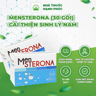 [Chính hãng] MENSTERONA (30 GÓI) – Bổ tinh trùng, tăng cường sinh lý nam, tăng sức đề kháng, tăng thụ thai
